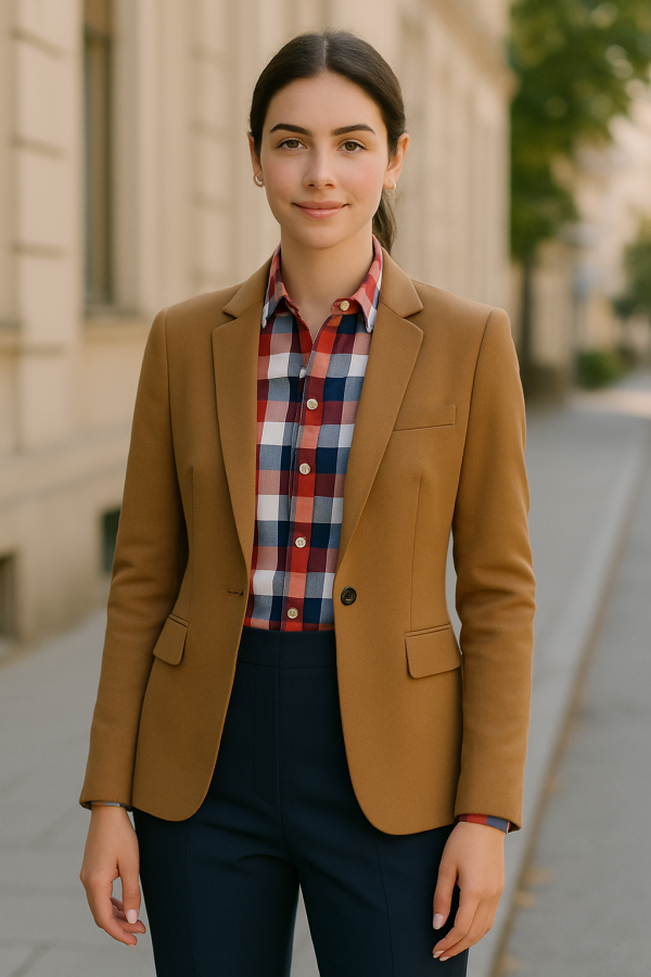 Women's Plaid Shirt - Image 15