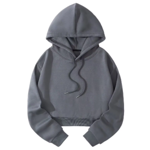 Women's Solid Color Pull On Hoodie