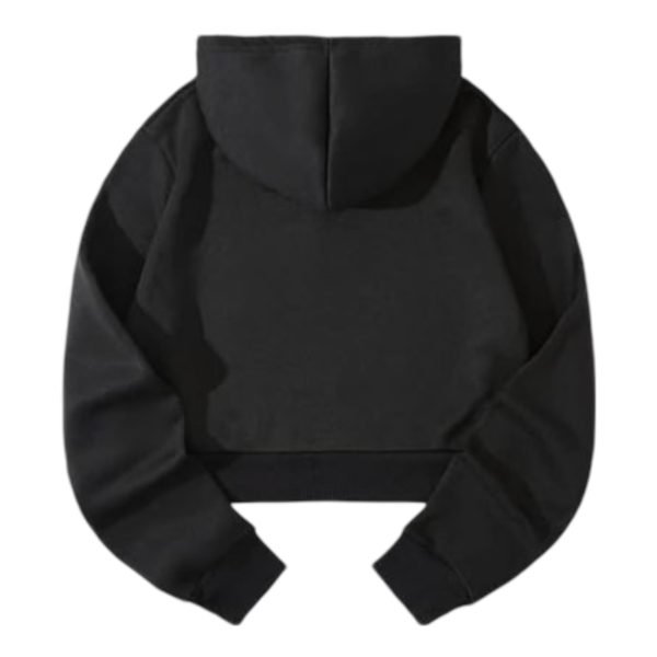 Women's Solid Color Pull On Hoodie - Image 16
