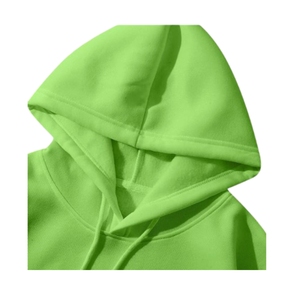 Women's Solid Color Pull On Hoodie - Image 6