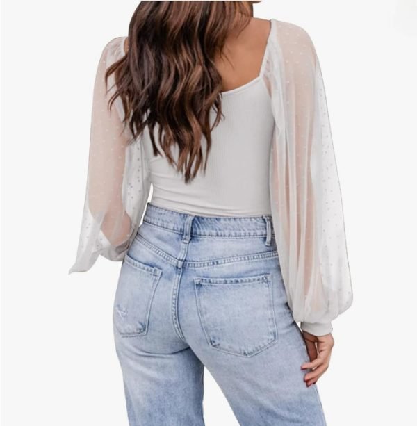 Women's Long Sleeve Blouse - Image 4