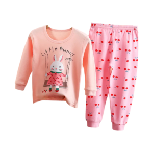 Toddler Girls Pants Set- Pink