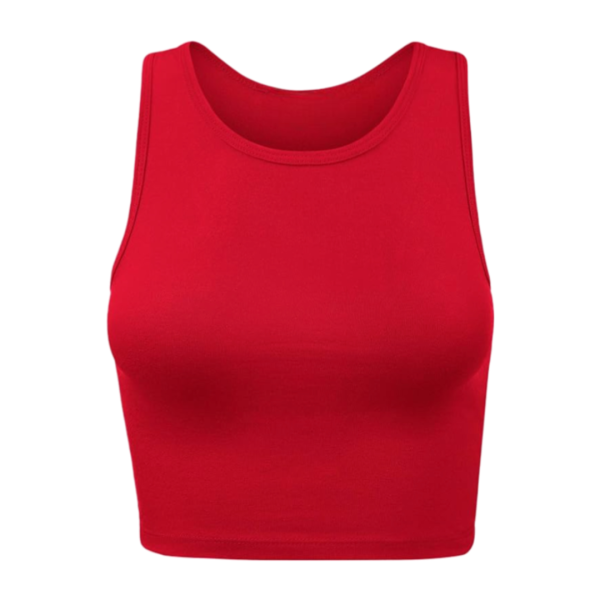 Classic Sleeveless Crop Top - Image 6