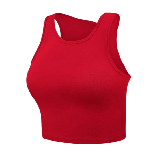 Classic Sleeveless Crop Top - Image 5