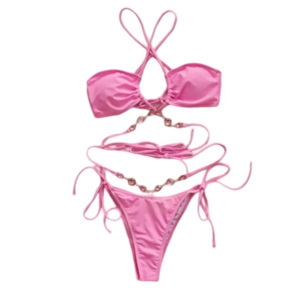 2 Pieces Halter Bikini Set - Image 17