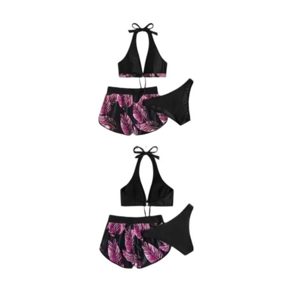 Tropical Halter Bikini Set - Image 5