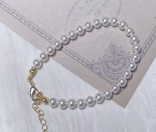 Faux Pearl Bracelet - Image 4