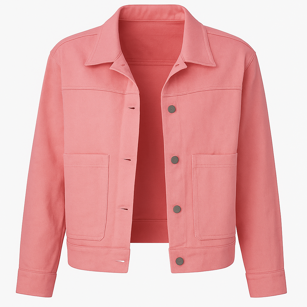 Classic Button- Up Denim Jacket - Image 16