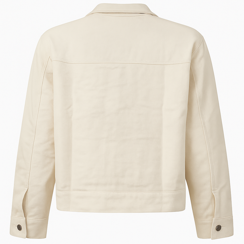 Classic Button- Up Denim Jacket - Image 8