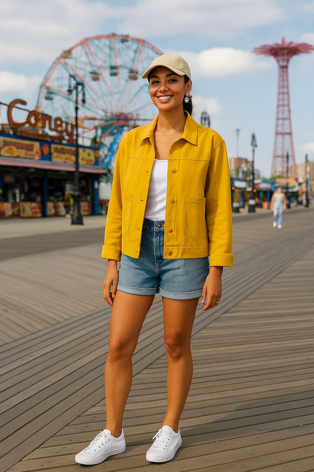 Classic Button- Up Denim Jacket - Image 5