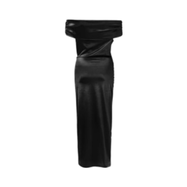 Off- Shoulder Ruched Gown - Image 3