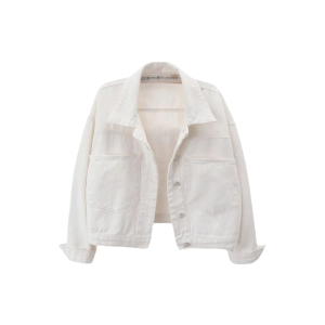 Classic Button- Up Denim Jacket