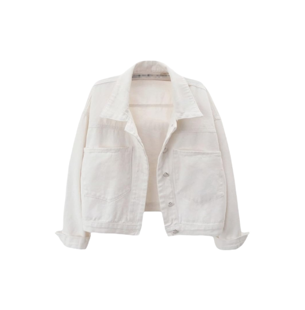 Classic Button- Up Denim Jacket