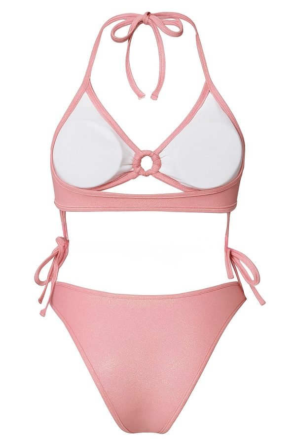 Blush Halter Keyhole Bikini Set - Image 6