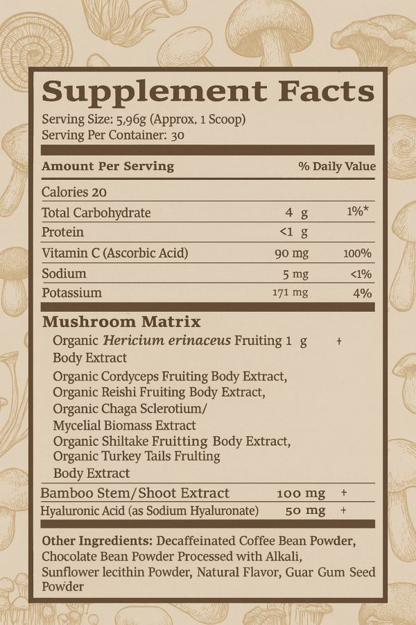 Essence & Rituals Mushroom Coffee Blend - Image 2